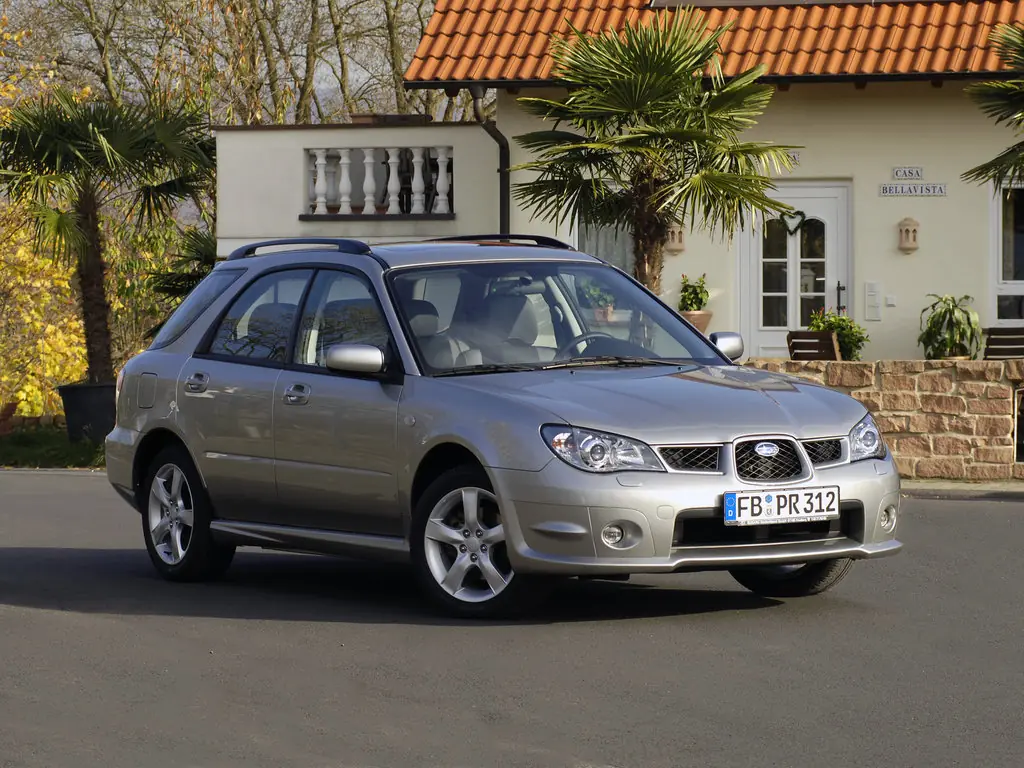 Subaru Impreza (GG9, GGD) 2 поколение, 2-й рестайлинг, универсал (06.2005 - 08.2007)